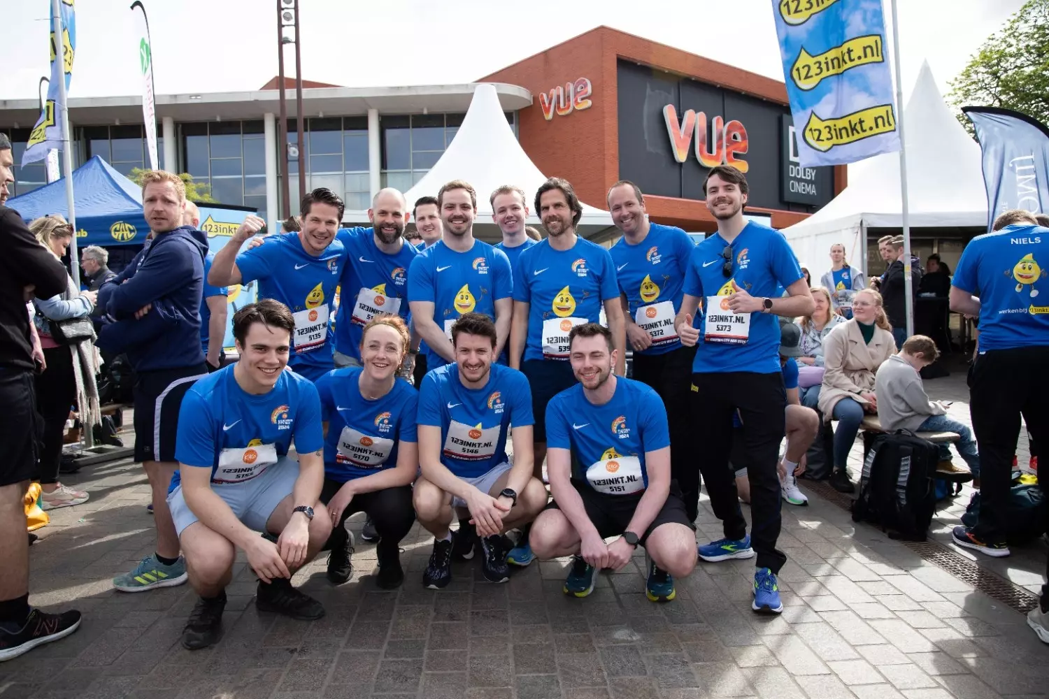 IT team doet mee aan Hilversum City Run